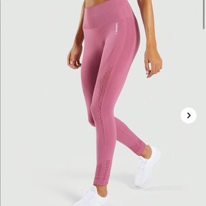 Gymshark energy seamless pink leggings